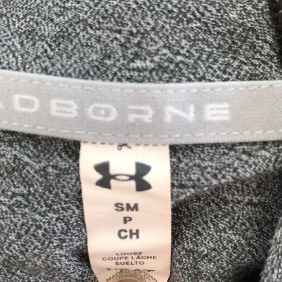 2/$25 Under Armour Grey Cowl Neck Hooded Top - Picture 7 of 7